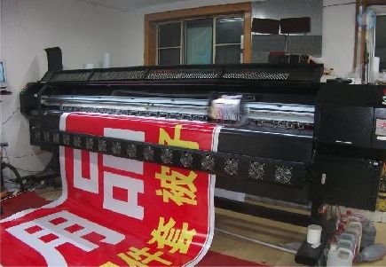 白水喷绘广告分辨率是多少？